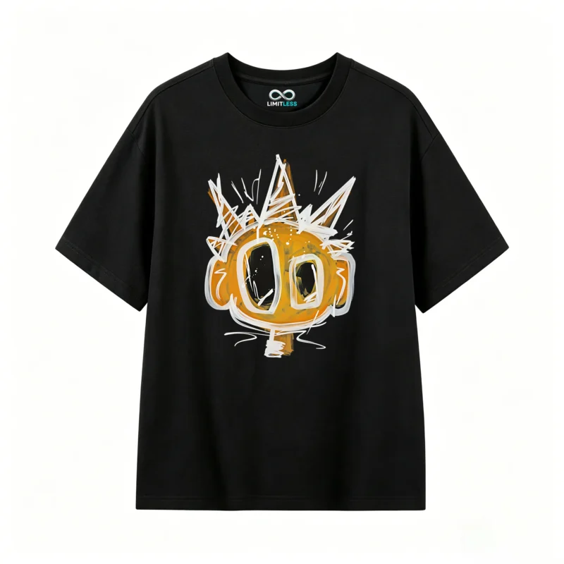 主图_1 Remera Algodón Estampado Diseño Gráfico Urbano Casual Premium