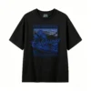 主图_1 Remera Algodón Estampada Los Angeles California Playa Oversize
