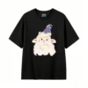 Remera Algodón Estampado Cordero Fiesta Diseño Kawaii