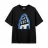 Remera Algodón Estampado Santorini Diseño Clásico Premium
