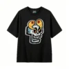 主图_1 Remera Algodón Estampado Calavera Ojos Diseño Urbano Premium