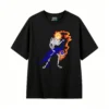 主图_1 Remera Algodón Estampado Esqueletos Fuego Diseño Urbano