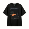 Remera Algodón Estampada Scottish Terrier Invierno Casual