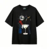 Remera Algodón Estampa Martini Disco Retro Vintage Premium