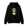 主图_1 Buzo con Capucha Algodón Estampado Calavera Graffiti Urbano Premium