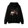 主图_1 Buzo con Capucha Algodón Estampado Gato Miwa Diseño Kawaii Casual