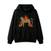 主图_1 Buzo con Capucha Algodón Estampado Caballo Manzanas Diseño Artístico