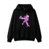 主图_1 Buzo con Capucha Algodón Estampado Esqueleto Neon Flame Urbano Premium