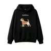 主图_1 Buzo con Capucha Algodón Estampado Jack Russell Terrier Casual Diseño