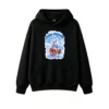 Buzo con Capucha Algodón Pray To Win Estampado Urbano Oversize Premium
