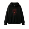 主图_1 Buzo con Capucha Algodón Estampado Árbol Rojo Casual Premium Moda
