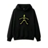 主图_1 Buzo con Capucha Algodón Estampado Esqueleto Calavera Urbano Premium