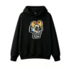 Buzo con Capucha Algodón Estampado Calavera Ojos Diseño Urbano Premium