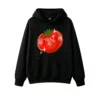 主图_1 Buzo con Capucha Algodón Estampada Tomate Youtube Casual Calidad Premium