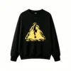 主图_1 Sudadera Cuello Redondo Algodón Estampado Tribal Abstracto Casual Premium