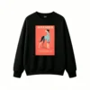 Sudadera Cuello Redondo Algodón Estampado Galgo Italiano Diseño Exclusivo