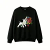 主图_1 Sudadera Cuello Redondo Algodón Estampado Ramo Flores Primavera Full Color