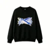 主图_1 Sudadera Cuello Redondo Algodón Estampado Peces Diseño Marino Urbano Moda
