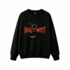Sudadera Cuello Redondo Algodón Estampada Instinct Serpiente Diseño Urbano Top
