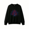 主图_1 Sudadera Cuello Redondo Algodón Estampado Árbol Fuego Abstracto Casual Premium