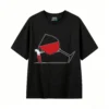 主图_1 Remera Algodón Premium Estampada Diseño Vino Minimalista