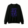 主图_1 SSudadera Cuello Redondo Algodón Estampada Gatos Diseño Picnic Casual Oversize