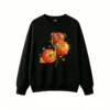 Sudadera Cuello Redondo Algodón Estampado Tomates Diseño Pop Art Original