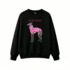 Sudadera Cuello Redondo Algodón Estampa Galgo Lunares Casual Premium