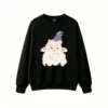 主图_1 Sudadera Cuello Redondo Algodón Estampado Oveja Cumpleaños Diseño Kawaii Premium