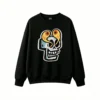 主图_1 Sudadera Cuello Redondo Algodón Estampado Calavera Estilo Urbano Premium