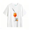 Remera Algodón Estampado Spritz Verano Diseño Vintage Premium