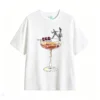 主图_2 Remera Algodón Estampado Cóctel Retro Diseño Vintage Premium