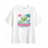 Remera Algodón Estampada Sangria Tropical Verano Premium
