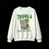 Buzo Cuello Redondo Algodón Estampado Tequila Frase Divertida Casual Premium