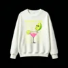 Buzo Cuello Redondo Algodón Estampado Cocktail Lima Drink Verano Casual