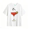 主图_2 Remera Algodón Estampado Cóctel Margarita Diseño Verano Prem