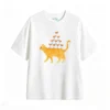 Remera Algodón Estampada Gato Copas Diseño Original Casual