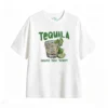 Remera Algodón Estampada Tequila Drink Diseño Casual Premium