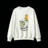 主图_2 Buzo Cuello Redondo Algodón Estampado Retro Pin Up Cóctel Vintage Casual