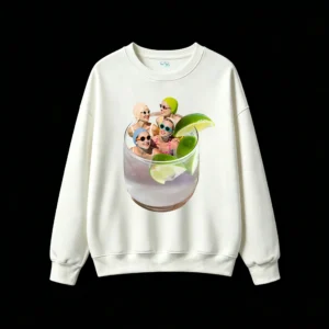 主图_2 Buzo Cuello Redondo Algodón Estampado Verano Diseño Vintage Cocktail