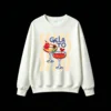 Buzo Cuello Redondo Algodón Estampado Gelato Verano Casual Premium