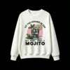 主图_2 Buzo Cuello Redondo Algodón Estampada Diseño Mojito Verano Casual Premium