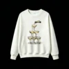 Buzo Cuello Redondo Algodón Estampado Copas Champagne Diseño Festivo