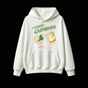 Buzo con capucha Algodón Estampada Caipirinha Rio Diseño Verano Premium