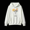 主图_2 Buzo con capucha Algodón Estampada Coctel Naranja Vintage Premium