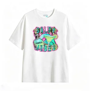 主图_2 Remera Tequila Vibes Estampado Verano Algodón Premium Moda