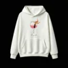 主图_2 Buzo con capucha Algodón Estampada Copa Vino Birthday Fiesta Premium