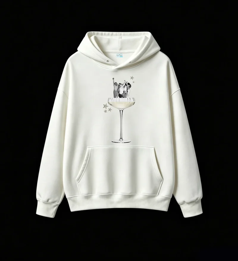 主图_2 Buzo con capucha Algodón Estampada Fiesta Diseño Exclusivo Premium