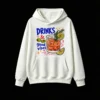 主图_2 Buzo con capucha Algodón Estampada Drinks Good Vibes Diseño Urbano