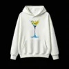 Buzo con capucha Algodón Estampado Cóctel Martini Arte Premium Trendy